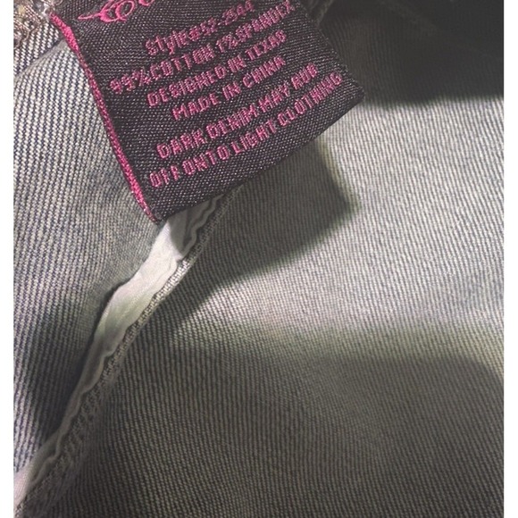 Rock & Roll Denim Jacket Women's SZ M NWT - Picture 3 of 8